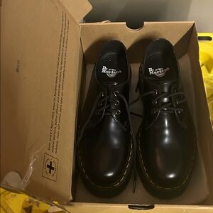 Dr. Martens Audrick 3-Eye Shoe Black Napa Lux